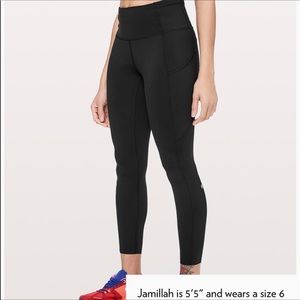 Lululemon fast and free 7/8 pant